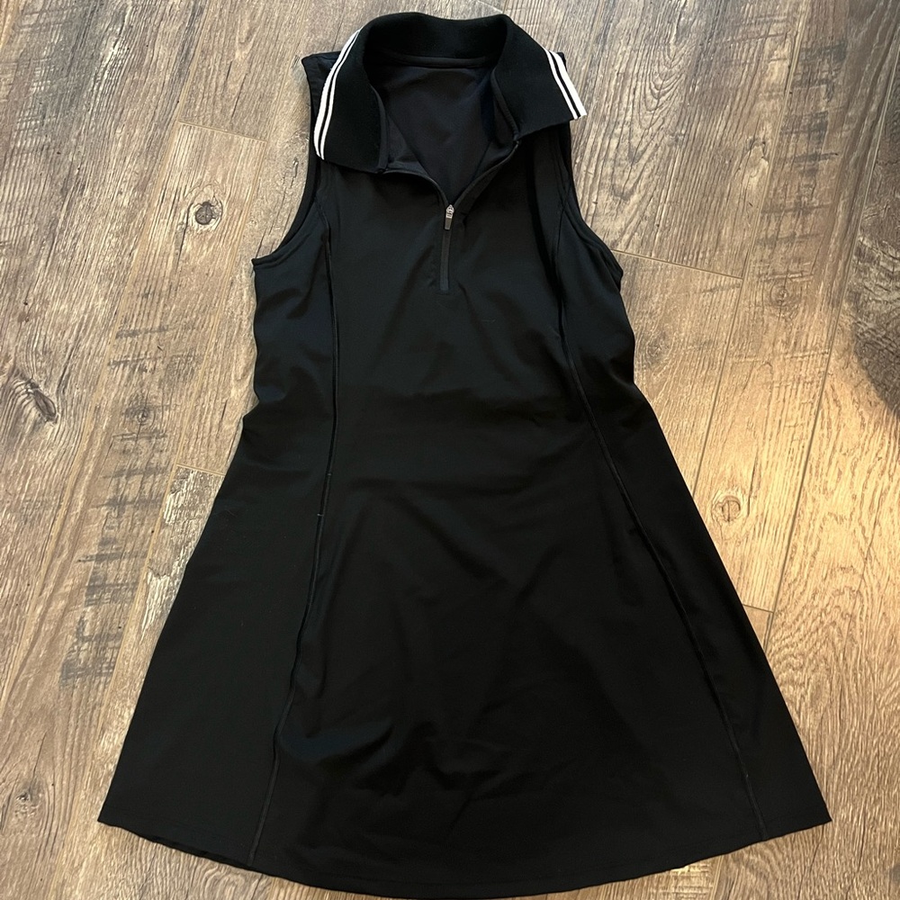 Black Sleeveless Mini Dress